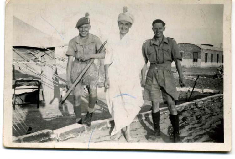 Abdull Howe center with Pope from hamiton st and Sharkey from Dearden ST 1950