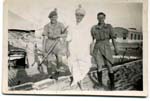 Abdull Howe center with Pope from hamiton st and Sharkey from Dearden ST 1950